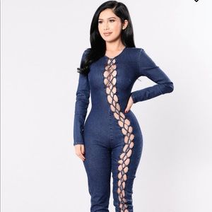 “Give Me Goosebumps” Jumpsuit from Fashion Nova